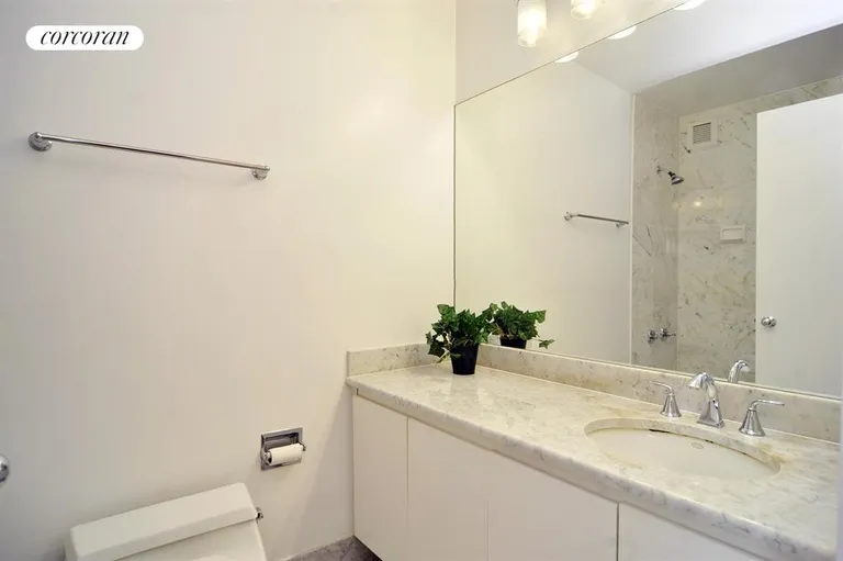 New York City Real Estate | View 45 East 25th Street, 17B | Refinished Carerra marble bath! | View 6