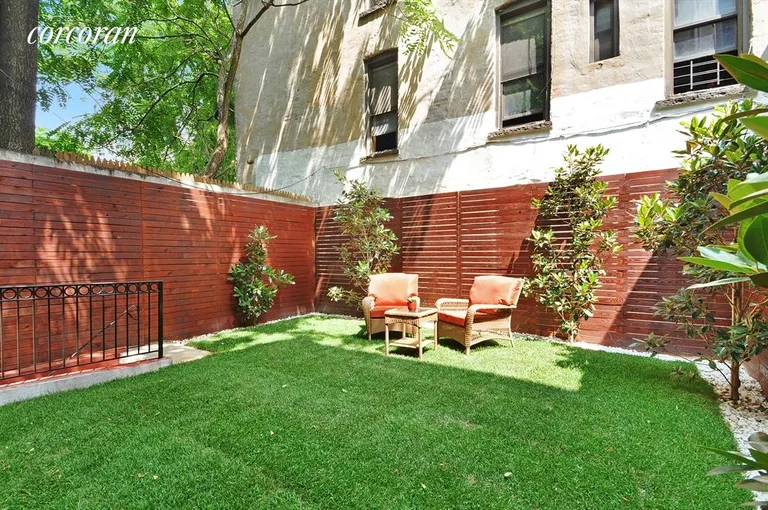 New York City Real Estate | View 539 Clinton Street | Side Yard | View 9