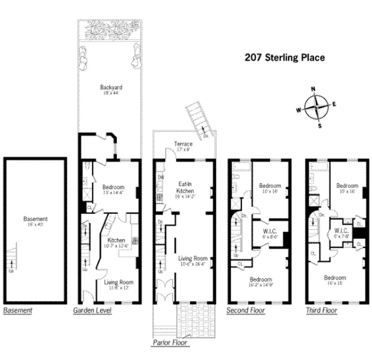 207 Sterling Place | floorplan | View 10