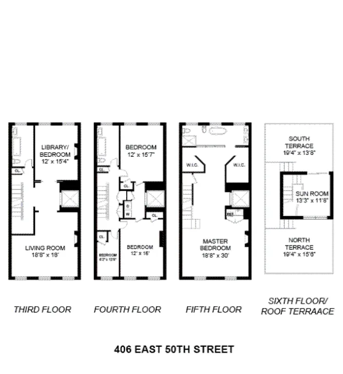 406 East 50th Street | floorplan | View 8