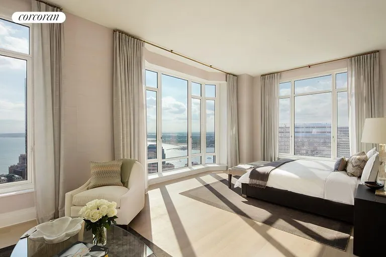New York City Real Estate | View 30 Park Place, 73A | Master Bedroom | View 4