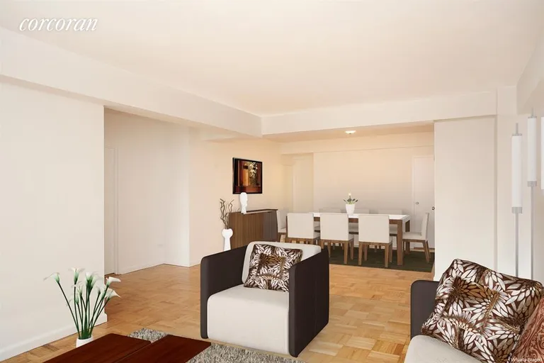 New York City Real Estate | View 305 East 72Nd Street, 10ES | Dining Area | View 2
