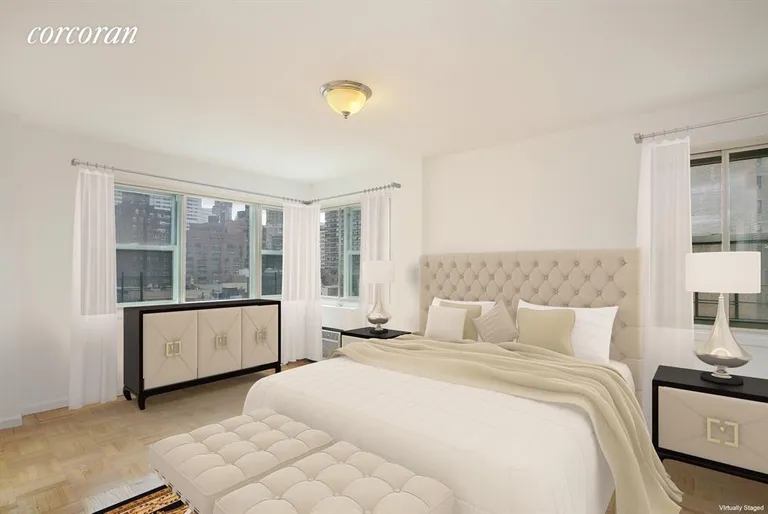 New York City Real Estate | View 305 East 72Nd Street, 10ES | Master Bedroom | View 3