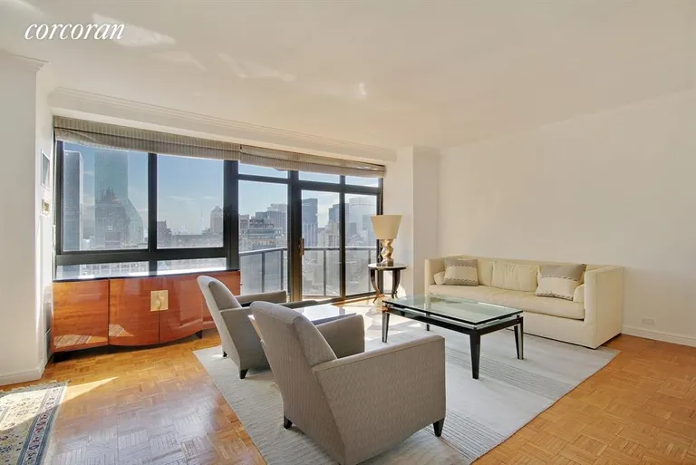 New York City Real Estate | View 100 United Nations Plaza, 35C | 2 Beds, 2 Baths | View 1