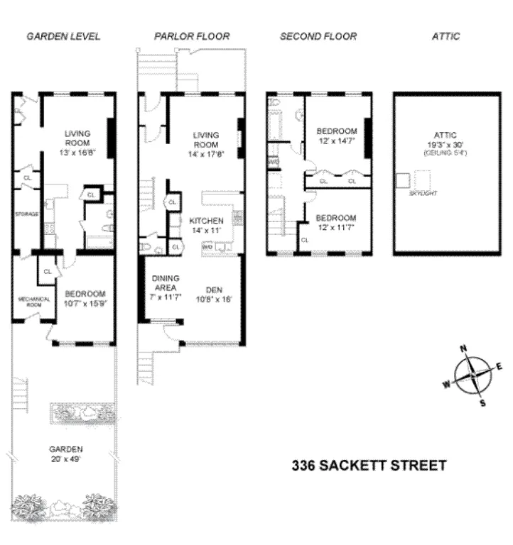 336 Sackett Street | floorplan | View 10