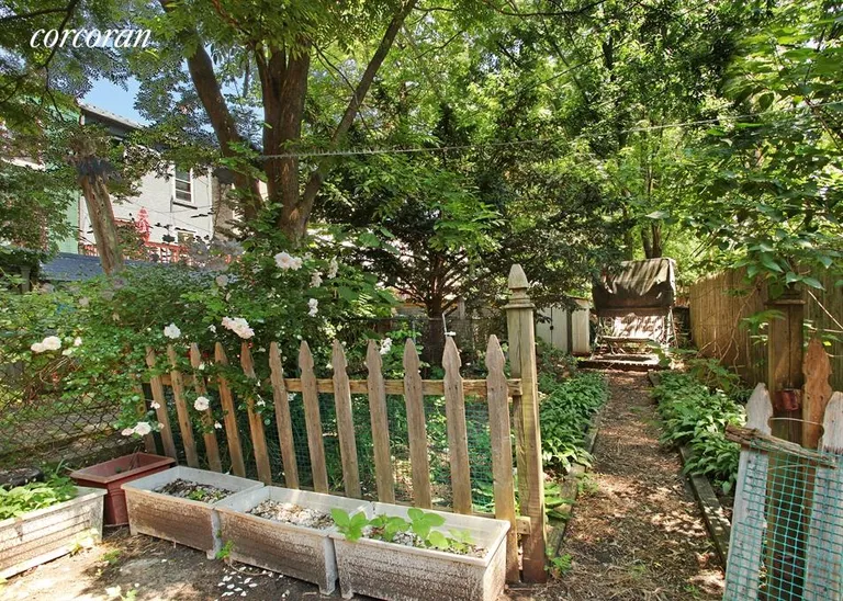 New York City Real Estate | View 297 Hoyt Street | Back Yard | View 6