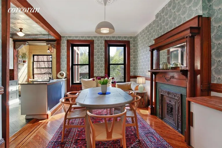 New York City Real Estate | View 136 Hawthorne Street | Dining Room | View 3