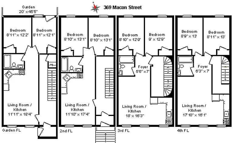 369 Macon Street | floorplan | View 5