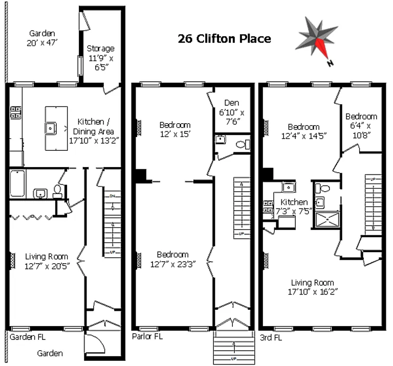 26 Clifton Place | floorplan | View 6