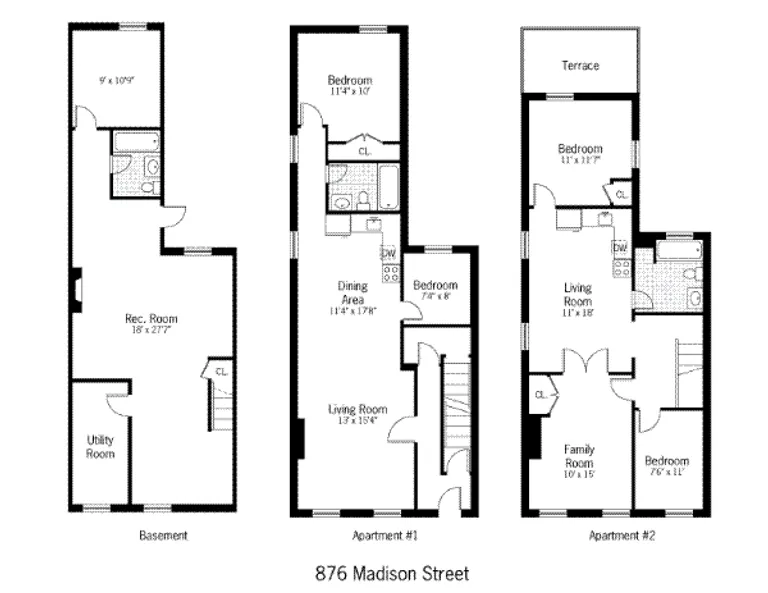 876 Madison Street | floorplan | View 5