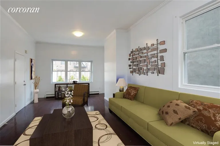 New York City Real Estate | View 876 Madison Street | Living Room | View 2