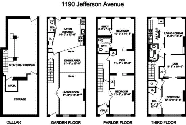 1190 Jefferson Avenue | floorplan | View 5
