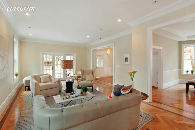 New York City Real Estate | View 267 Argyle Road | Living Room | View 2