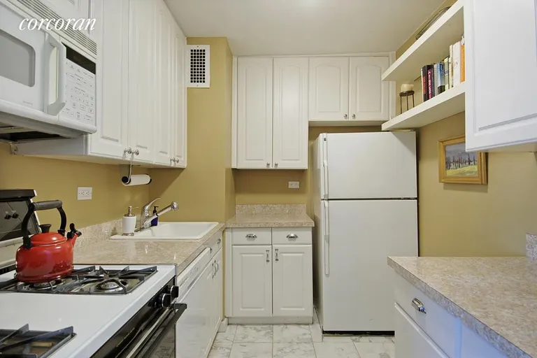 New York City Real Estate | View 201 East 17th Street, 11J | Oversized renovated kitchen | View 3