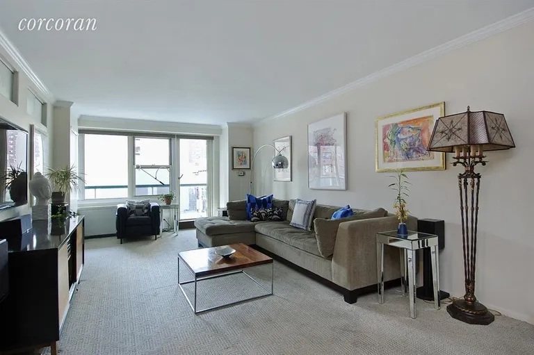 New York City Real Estate | View 305 East 24th Street, 7C | Living Room | View 2