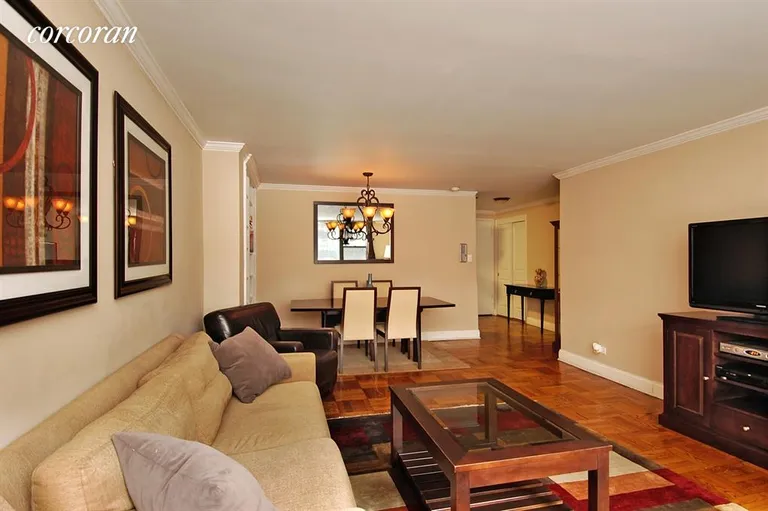New York City Real Estate | View 235 East 57th Street, 2D | Living Room | View 2