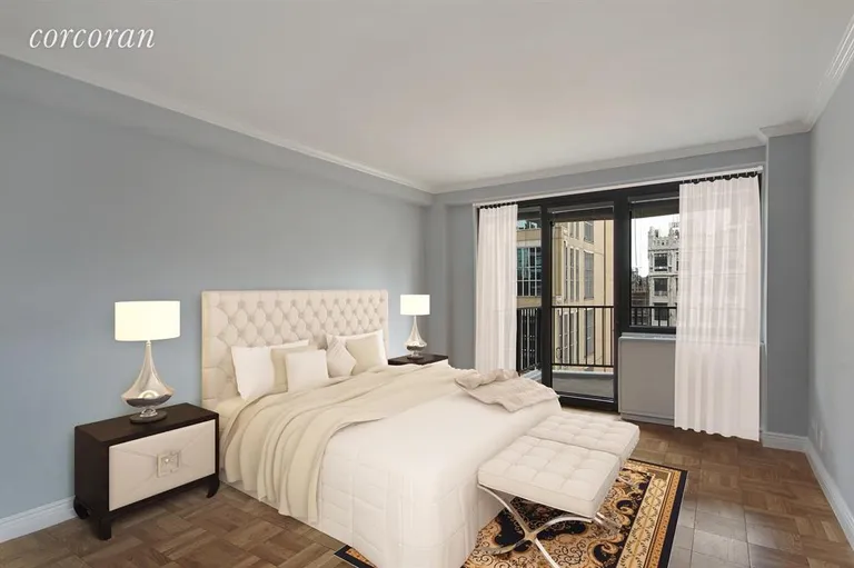 New York City Real Estate | View 10 West 66th Street, 16C | Bedroom | View 3