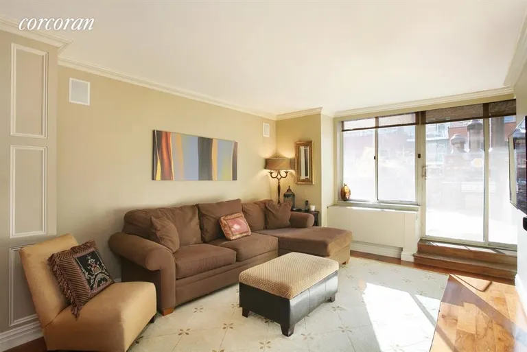 New York City Real Estate | View 255 East 49th Street, 6E | Living Room | View 3