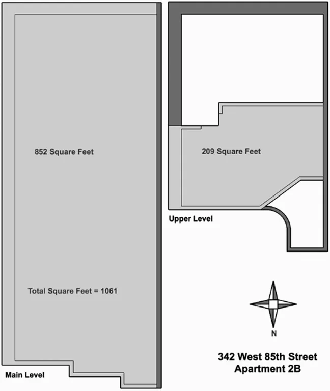 342 West 85th Street, 2B | floorplan | View 8