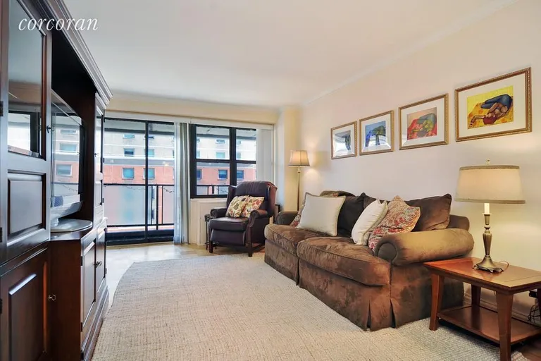 New York City Real Estate | View 115 East 9th Street, 6E | Living Room | View 7