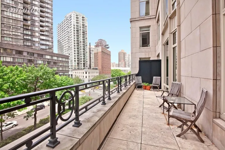 New York City Real Estate | View 15 Central Park West, 6J | Terrace | View 2