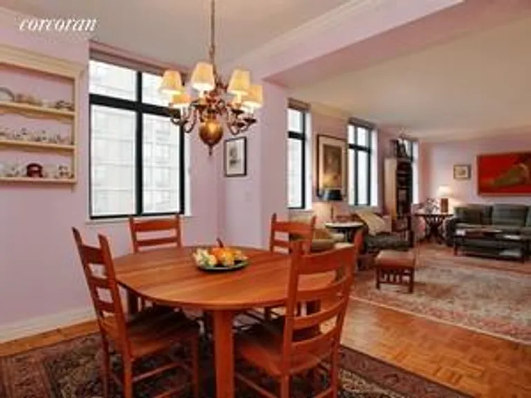 New York City Real Estate | View 350 Albany Street, 5M | windowed dining room | View 2