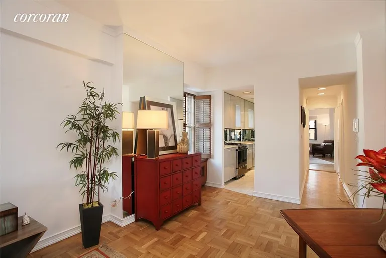 New York City Real Estate | View 345 East 52nd Street, 10H | Dining area,  windowed kitchen & bedroom | View 2
