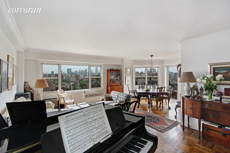 New York City Real Estate | View 2 Charlton Street, PHD | Living Room | View 2