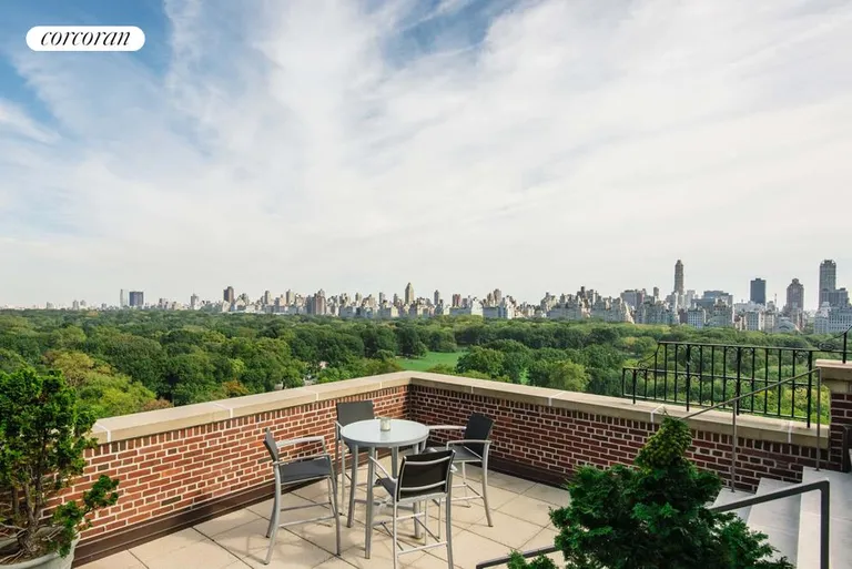New York City Real Estate | View 50 Central Park West, PHB | Private Terrace | View 10