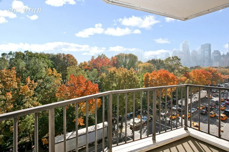 New York City Real Estate | View 80 Central Park West, 7A | Balcony & View | View 4