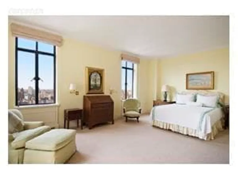 New York City Real Estate | View 145 Central Park West, 25E | Master Bedroom | View 6