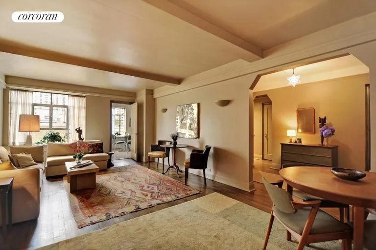 New York City Real Estate | View 320 Central Park West, 5L | Spacious Living Room | View 2