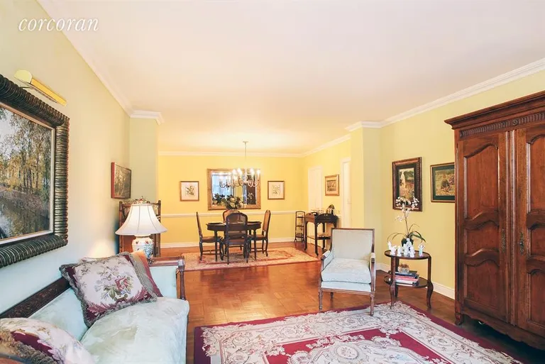 New York City Real Estate | View 80 East End Avenue, 6J | Living Room / Dining Room | View 12