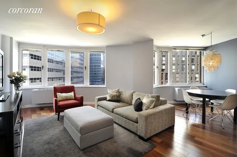 New York City Real Estate | View 275 Greenwich Street, 7C | Living Room | View 6