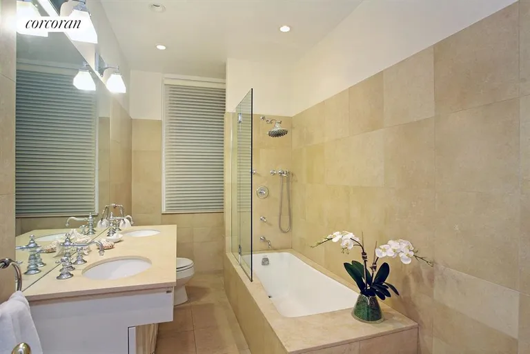 New York City Real Estate | View 1133 Park Avenue, 1W | Master Bathroom | View 5