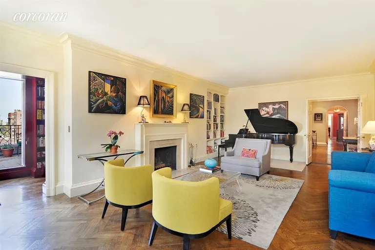New York City Real Estate | View 1220 Park Avenue, 10D | Living Room | View 2