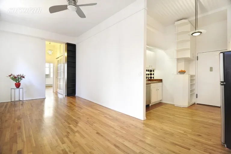 New York City Real Estate | View 23 Waverly Place, 5P | View of the living and dining areas | View 2