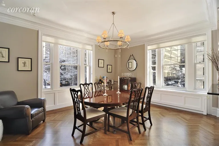 New York City Real Estate | View 375 West End Avenue, 2AB | Dramatic high ceilings and oversized windows | View 2