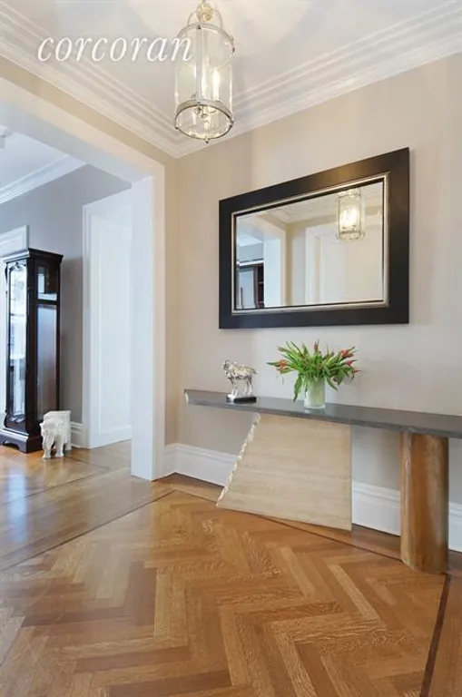 New York City Real Estate | View 375 West End Avenue, 2AB | Elegant entry foyer | View 6