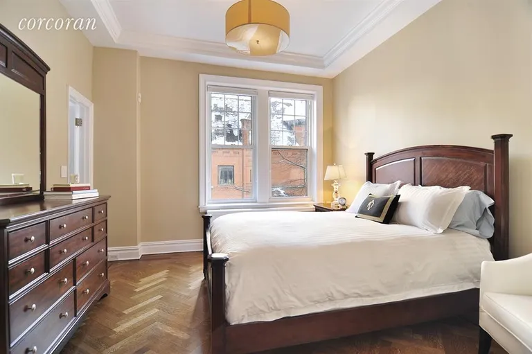 New York City Real Estate | View 375 West End Avenue, 2AB | Second bedroom with en-suite bath & abundant light | View 11