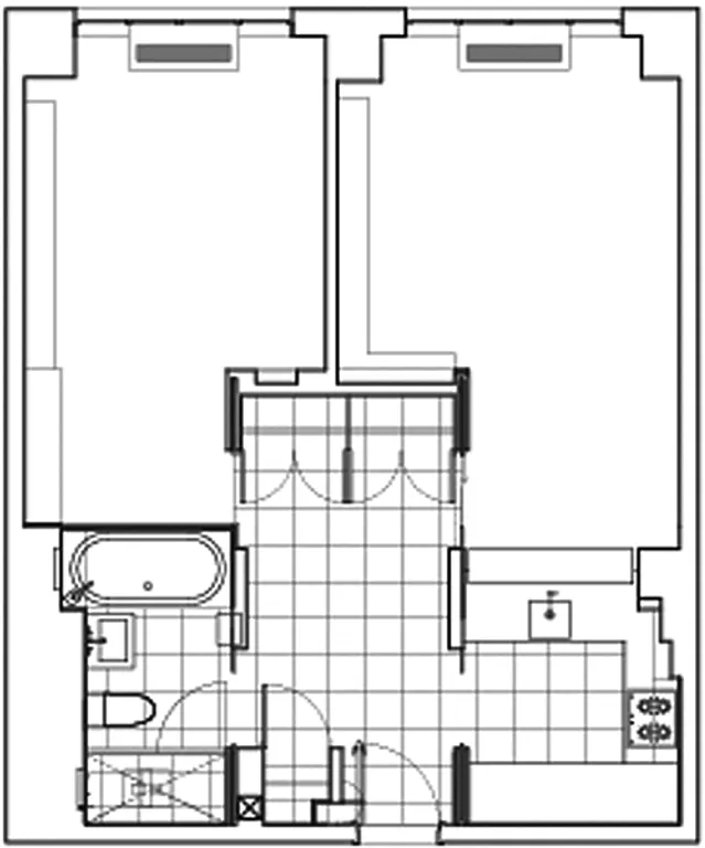 1 Irving Place, G19D | floorplan | View 7