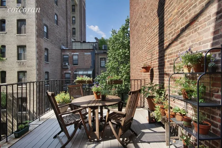 New York City Real Estate | View 24 West 70th Street, 3 | Deck | View 2