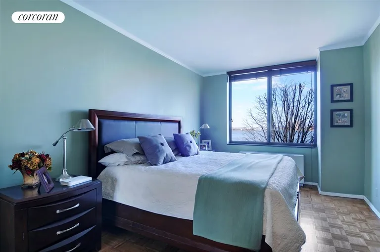 New York City Real Estate | View 380 Rector Place, 4N | Bedroom | View 7