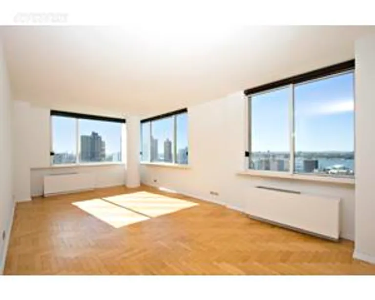 New York City Real Estate | View 350 West 50th Street, 25E | 2 Beds, 2 Baths | View 1