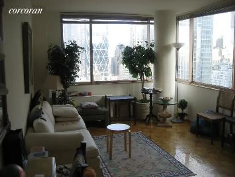New York City Real Estate | View 350 West 50th Street, 27I | 1 Bed, 1 Bath | View 1