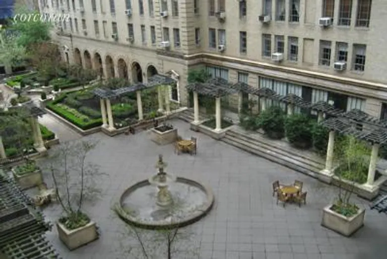 New York City Real Estate | View 333 West 56th Street, 5I | Garden View from 5i | View 5