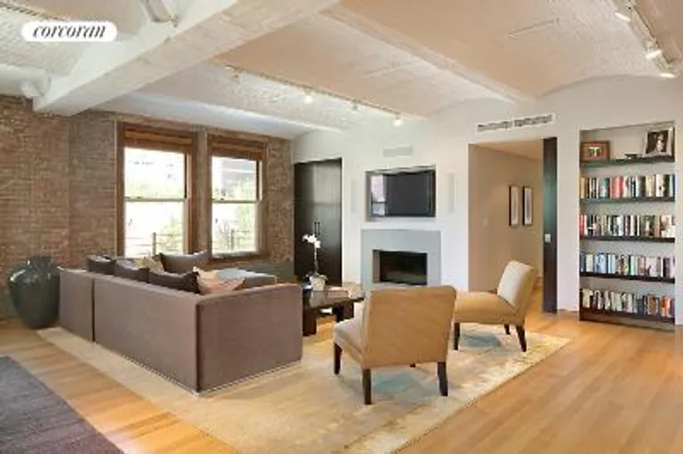 New York City Real Estate | View 21 Jay Street, 3W | Wood burning Fireplace | View 2