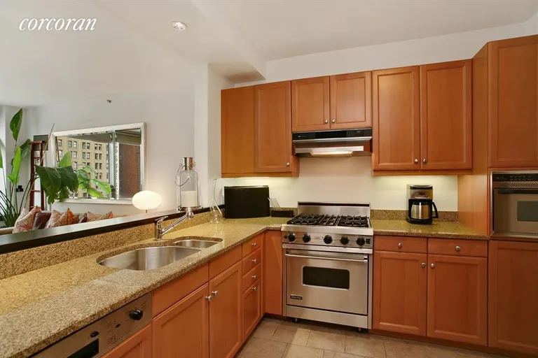 New York City Real Estate | View 10 West Street, 18D | Kitchen | View 2