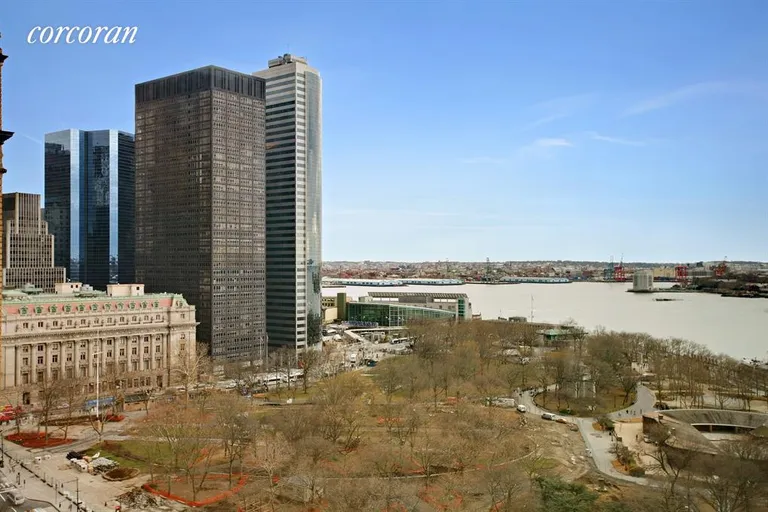 New York City Real Estate | View 10 West Street, 18D | View | View 4