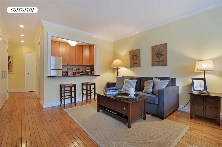 New York City Real Estate | View 211 West 71st Street, 5D | Kitchen / Living Room | View 3